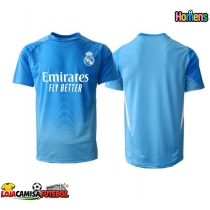 Camisa de Futebol Real Madrid Goleiro Equipamento Principal 2025-26 Manga Curta